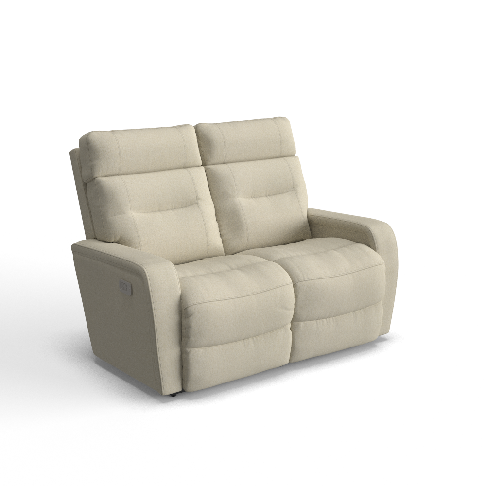 Baron Power Wall Reclining Loveseat w/ Headrest & Lumbar